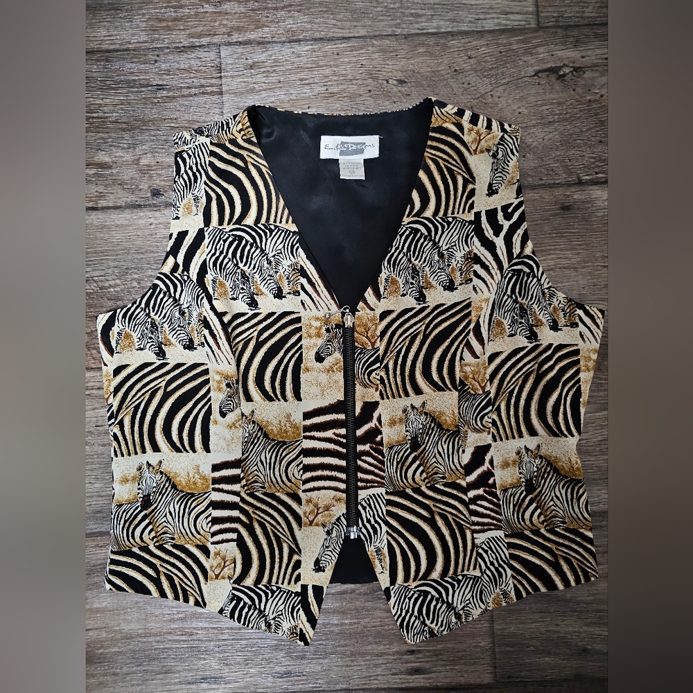E.K Designs Vintage  Safari Vest
